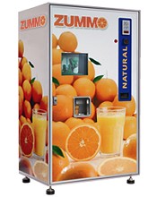 zummo juice vending machine machines squeezing squeezed offering chilled ideal fresh
